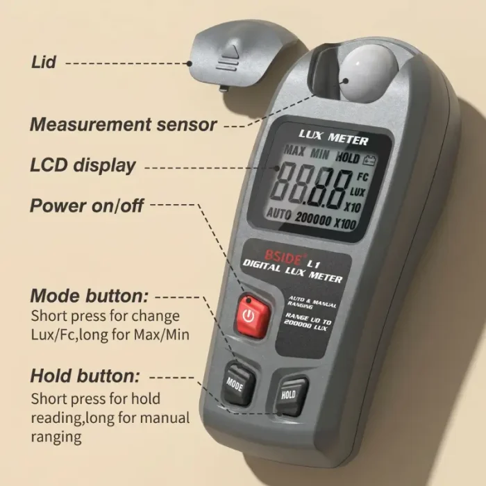 Digital Light Meter