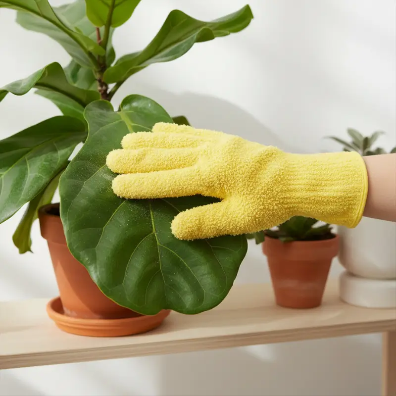 plant cleaning gloves